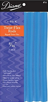 7 INCH TWIST-FLEX RODS 6-PACK BLUE 9/16 INCH